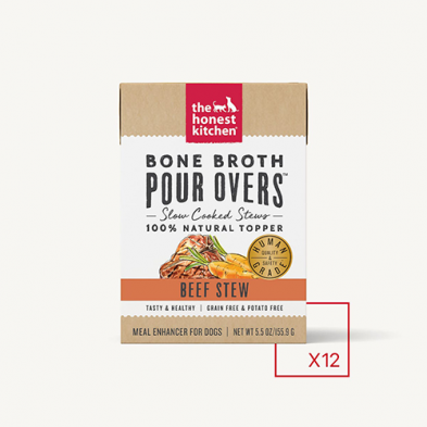 The Honest Kitchen Bone Broth Pour Overs Beef Stew 5.5 Oz