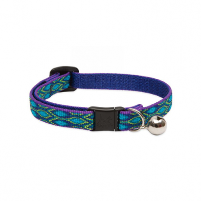 Lupine Originals Collection Rain Song Safety Cat Collar 1/2" x 8"-12"