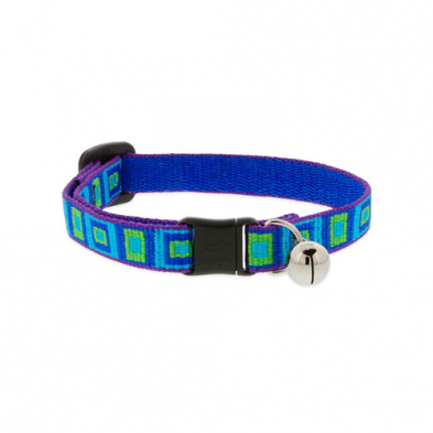 Lupine Originals Collection Sea Glass Safety Cat Collar 1/2" x 8"-12"