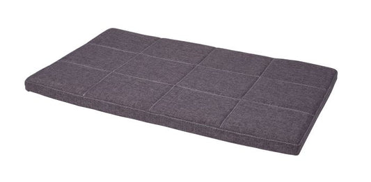 Bud'Z Comfort Flat Bed Grey Dog 47x28.5x2In