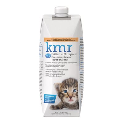 PetAg KMR Kitten Milk Replacer Liquid Tetra Pak 16oz