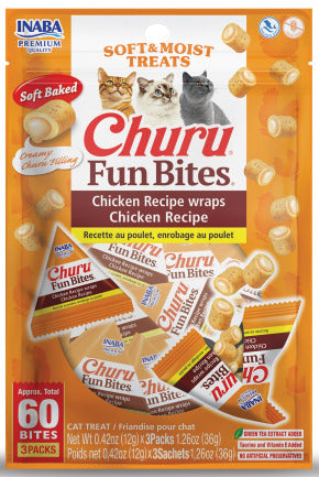 Inaba Cat Churu Fun Bites Chicken Recipe Wraps Chicken Recipe