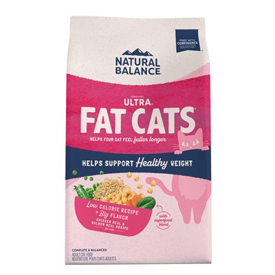 Natural Balance Fat Cats Chicken, Salmon, Low Cal 2.7Kg/6Lb