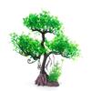 AQUA-FIT Green Upright Juniper Bonsai Plastic Plant 11"