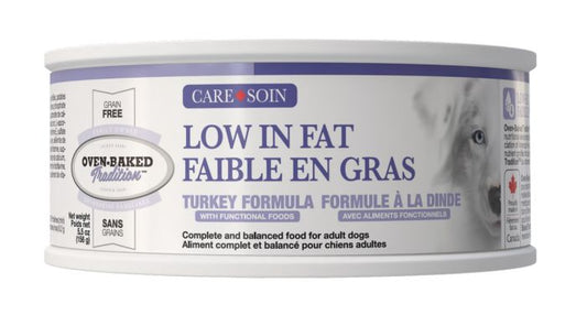 Oven-Baked Tradition Grain Free Care, Low In Fat Turkey Pate Dog  5.5oz