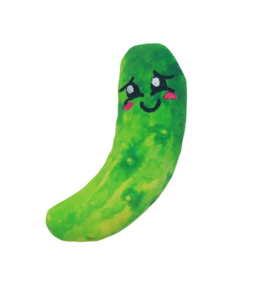 Bud'Z Cat Toy- Filled With Catnip - The Pickle 4in