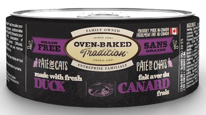 Oven-Baked Tradition Grain Free Duck Pate Cat 5.5oz