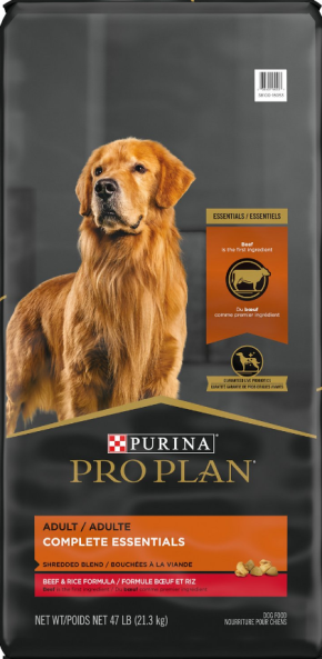 Pro Plan Dog Essential Shredded Blend - Adult Dog - Beef & Rice Formula 2.72 kg