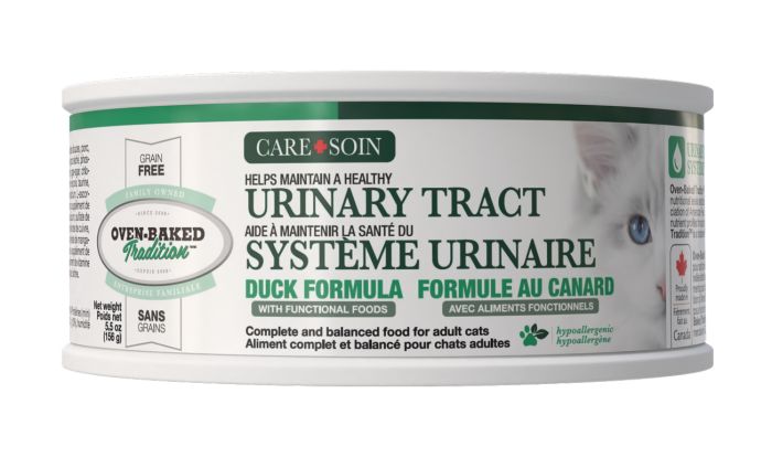 Oven-Baked Tradition Grain Free Care, Urinary Tract Duck Pate Cat 5.5oz