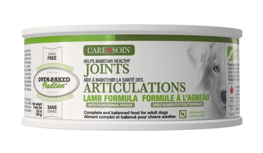 Oven-Baked Tradition Grain Free Care, Joints Lamb Pate Dog  5.5oz