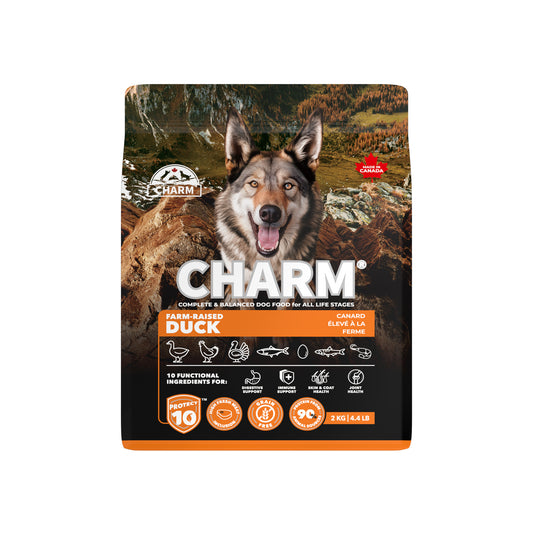 CHARM Farm-Raised Duck DOG 340G