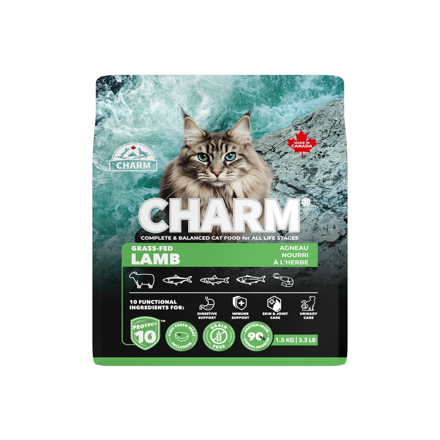 CHARM Grass-Fed Lamb CAT 340G
