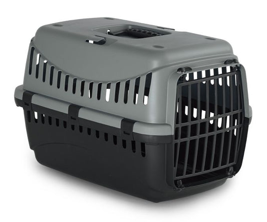 BERGAMO GYPSY ECO SMALL PLASTIC DOOR PET CARRIER GREEN DOG 46X31X32CM