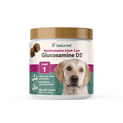 NaturVet Glucosamine DS Soft Chews (120 ct)