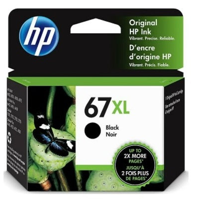 INKJET CARTRIDGE-HP #67XL BLACK