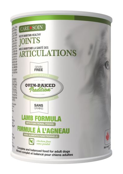 Oven-Baked Tradition Grain Free Care, Joints Lamb Pate Dog 12 12.5oz