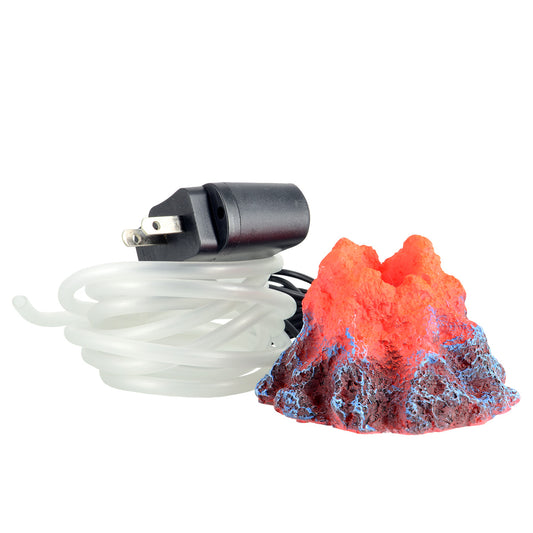 Underwater Treasures Bubbling LED Volcano - Small