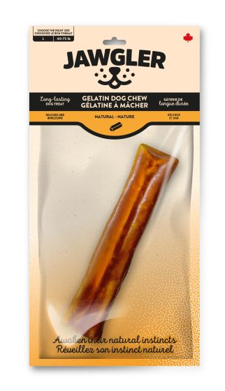 Jawgler Natural Gelatin Dog Chew, Large 1pc
