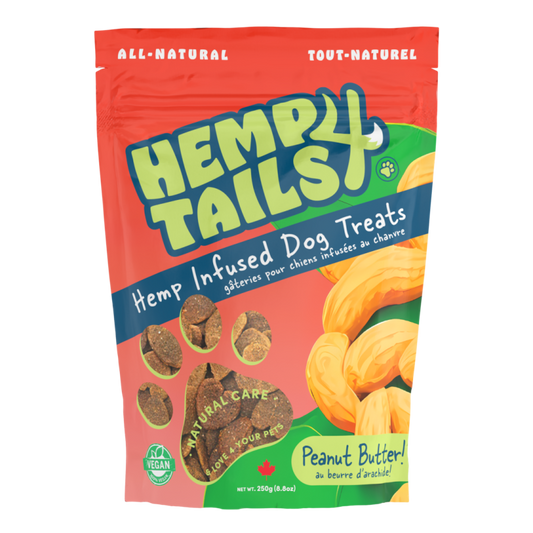 HEMP DOG TREATS - PEANUT BUTTER