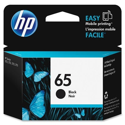 INKJET CARTRIDGE-HP #65 BLACK