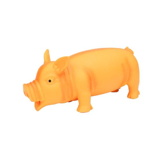 Rascals Latex Grunting Large Pig Dog 1pc 13in