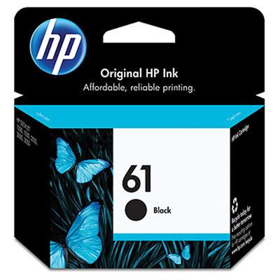 INKJET CARTRIDGE-HP #61 BLACK