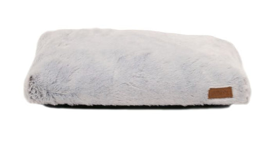 Bud'Z Quartz Flat Dog Bed Gray 23x16x4in