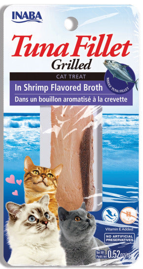 Inaba Cat Grilled Fillets Tuna in Shrimp Flavored Broth