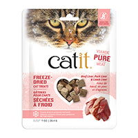 Catit Freeze-Dried Raw Treat, Beef, Pork & Lamb Liver, 28.4 g