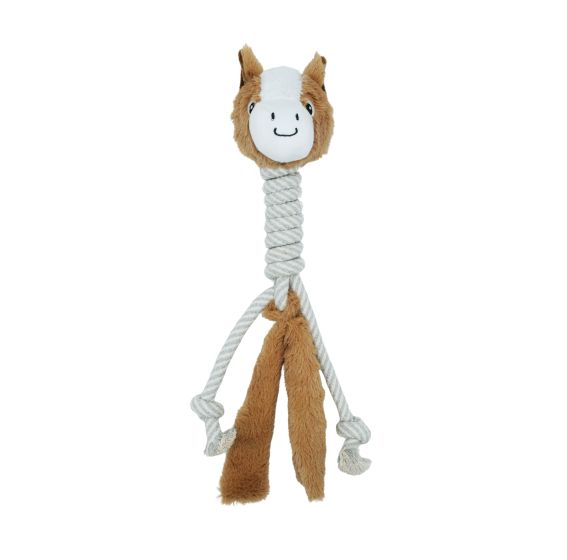 Bud'Z Horse Plush With Cotton Long Neck Dog 16in 1pc