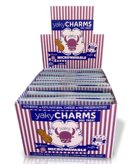 Himalayan Dog Chew yakyCHARMS Peanut Butter Dog Treats Box of 12