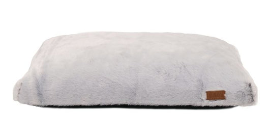Bud'Z Quartz Flat Dog Bed Gray 53x32x6in