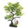 AQUA-FIT Green Japanese Maple Bonsai Plastic Plant 11"