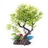 AQUA-FIT Green Japnese Maple Bonsai Plastic Plant 8"