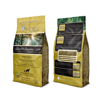 Canadian Naturals Dog Limited Ingredient Diet Duck & Potato 25LB