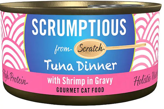 SCRUMPTIOUS FROM SCRATCH Red Meat Tuna & Shrimp Cat food