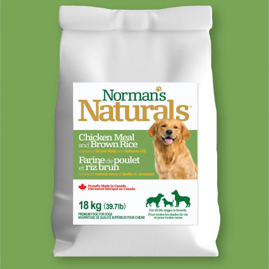 Norman's Naturals Dog Food, 18kg