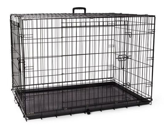 Bud-Z Deluxe Crate Double Doors Dog 42in