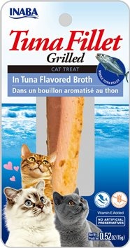Inaba Cat Grilled Fillets Tuna in Tuna Flavored Broth