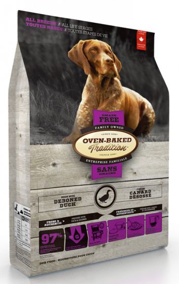 Oven-Baked Tradition All Breeds All Life Stages Grain Free Duck Dog 23lb