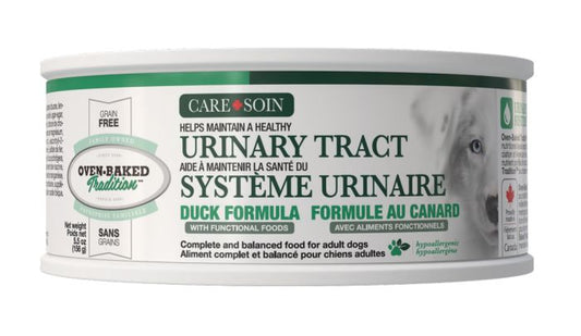 Oven-Baked Tradition Grain Free Care, Urinary Tract Duck Pate Dog 5.5oz