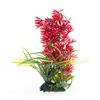 AQUA-FIT Red Leaf Plastic Plant 11"