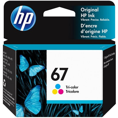 INKJET CARTRIDGE-HP #67 COLOUR